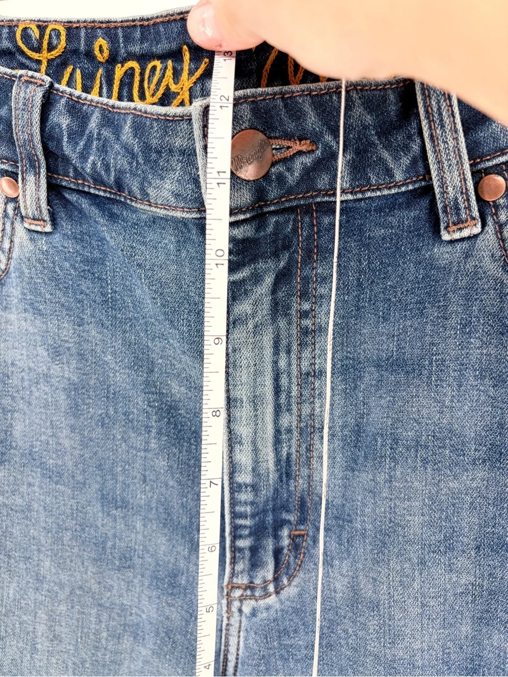 Wrangler x Lainey Wilson Blue Bell Bottom Jeans Classic High-Rise Style NWT 9/10